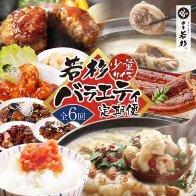 Y61-83 【定期便 全6回】若杉バラエティ定期便 少量サイズ（毎月お届けコース） 惣菜 