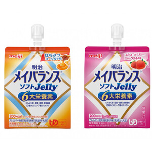 明治メイバランスゼリーはちみつヨーグルト＆ストロベリーヨーグルト各6個