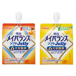 明治メイバランスゼリーはちみつヨーグルト味＆バナナヨーグルト味各6個