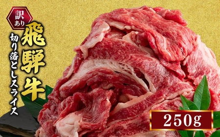 ★お試し★250g　訳あり 飛騨牛 切り落としスライス｜牛肉 和牛 国産