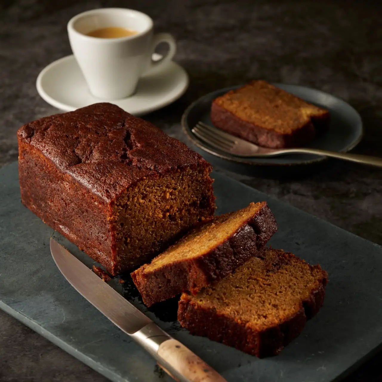 自家製 バナナ キャラメル パウンドケーキ Banana caramel poundcake（長さ約18cm/約570g）