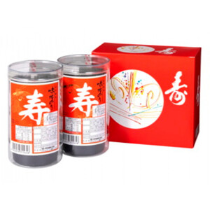 寿 卓上味付のり 2本詰 大野海苔 ギフト箱入り