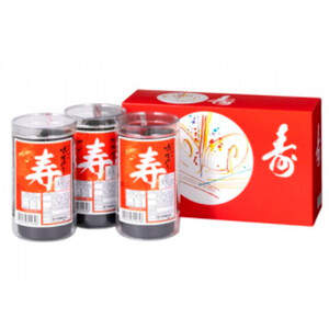 寿 卓上味付のり 3本詰 大野海苔 ギフト箱入り