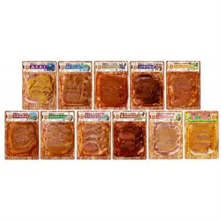 国産豚ロース味噌漬けセットA(各160g×11種類)【配送不可地域：離島】【1648486】