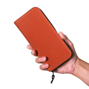 ラウンド長財布/ ブラウン M025