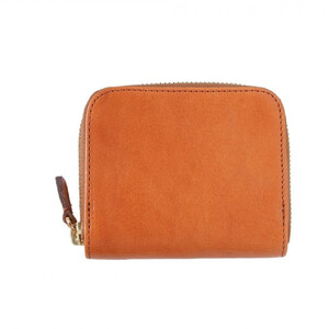 ミニマム財布 栃木アースレザー/淡茶 L008