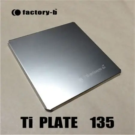 【factory-b】Ti PLATE　135【チタンプレート】【1604371】