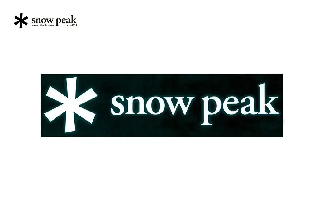 スノーピーク ロゴステッカー アスタリスク M NV-007 (Snow Peak) キャンプ用品 アウトドア用品【010S686】