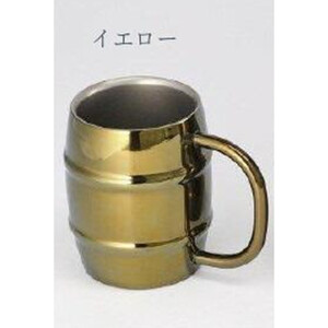 ORORU樽型マグカップ 380ml イエロー