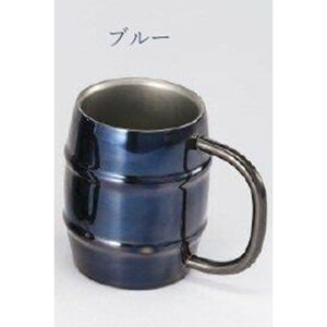 ORORU樽型マグカップ 380ml ブルー