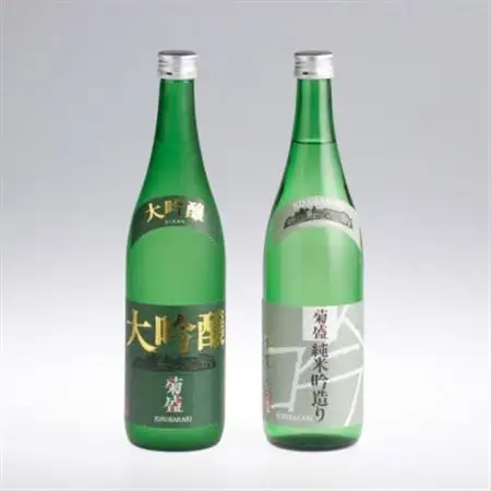 木内酒造【菊盛】大吟醸・純米吟造り2本セット【配送不可地域：離島・沖縄県】【1655488】