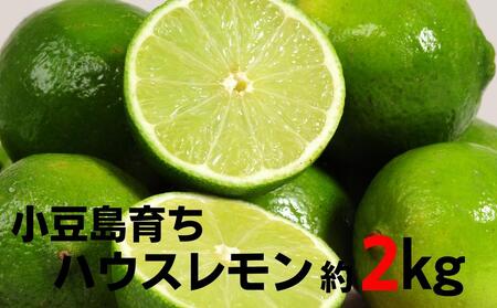 【 小豆島 】小豆島ハウスレモン 約2kg 果物類 フルーツ 柑橘類 檸檬 