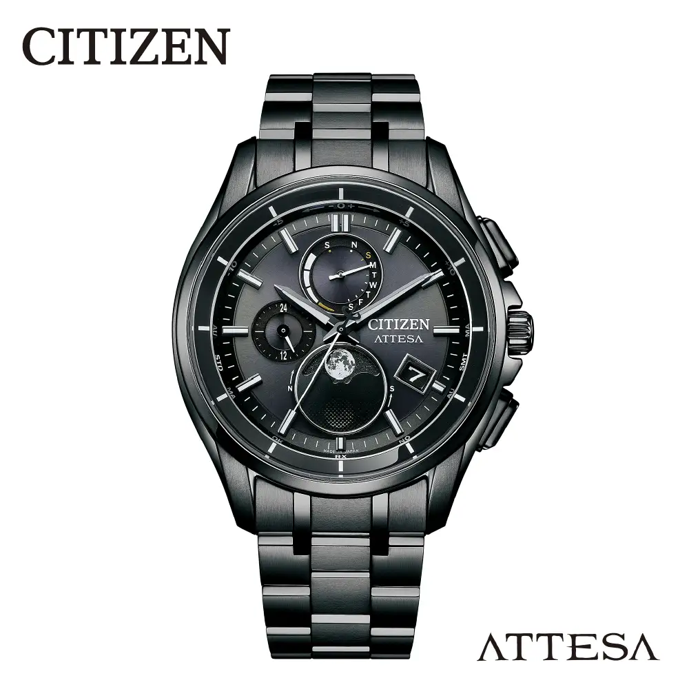 【CITIZEN】アテッサBY1006-62E シチズン 腕時計 メンズ 光発電 エコ・ドライブ 防水 ムーンフェイズ メーカー保証 新潟県 妙高市