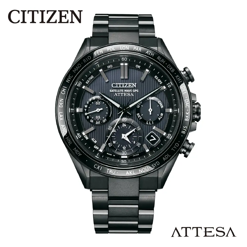【CITIZEN】アテッサCC4055-65E シチズン 腕時計 メンズ 電波時計 光発電 エコ・ドライブ 防水 ATTESA メーカー保証 新潟県 妙高市
