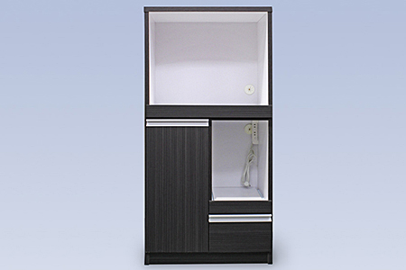 60レンジ台 クオーネ（DB）【諸富家具】：C103-012