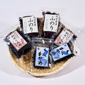 おみそ汁 のお友 海藻 3種 食べ比べセット (合計6袋・刻みくろめ20g×2袋 カットわかめ20g×2袋 ふのり20g×2袋) 常温 味噌汁 味噌 くろめ わかめ ワカメ ふのり 乾物 国産 【opbd001】【山忠】