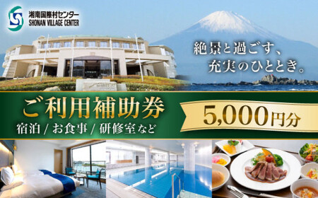 湘南国際村センター ご利用補助券 5000円分 ( 5000円 × 1枚 ) ／ご利用補助券[ASBQ002]