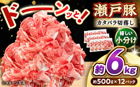 瀬戸豚 カタバラ切り落とし 6kg / 豚肉 切り落とし [BBBQ156]