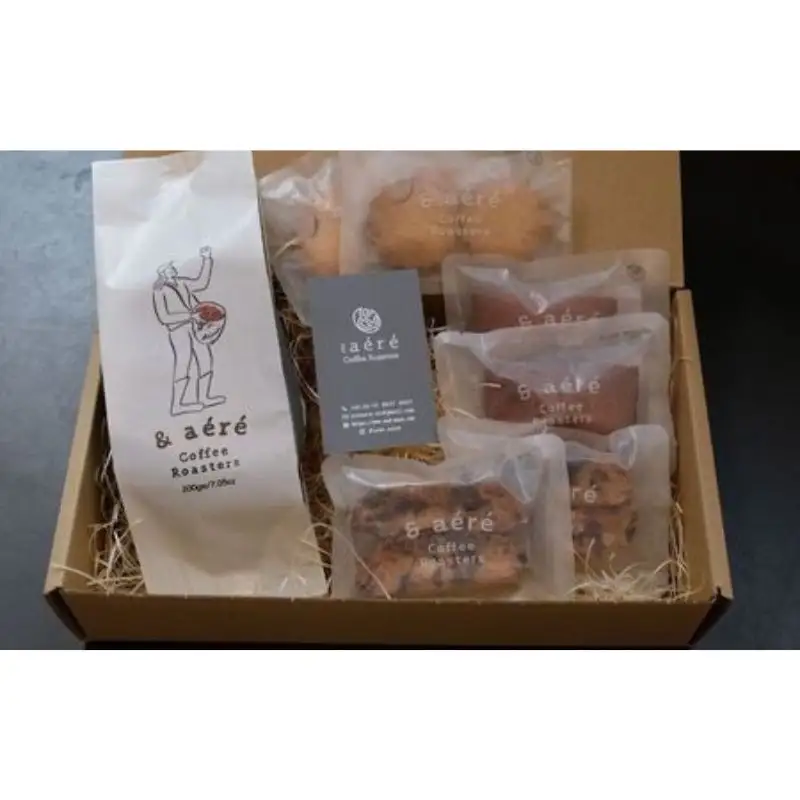 ASIA×BEANS!アジアの旅コーヒー・焼菓子ギフト（中国雲南編）豆の挽き方：豆【hisa0011】