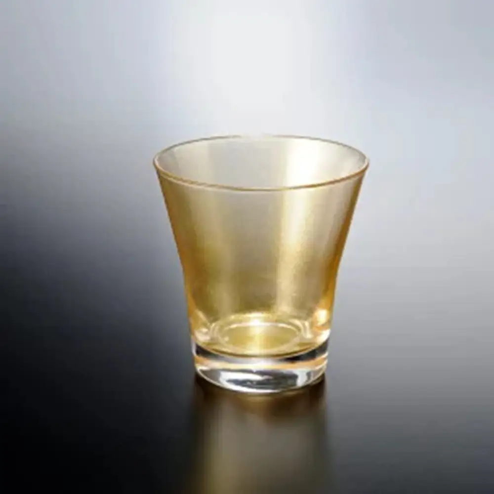 みよし漆器本舗 紀州塗り ぬりもん de Verre フリーグラス 涼金 210ml