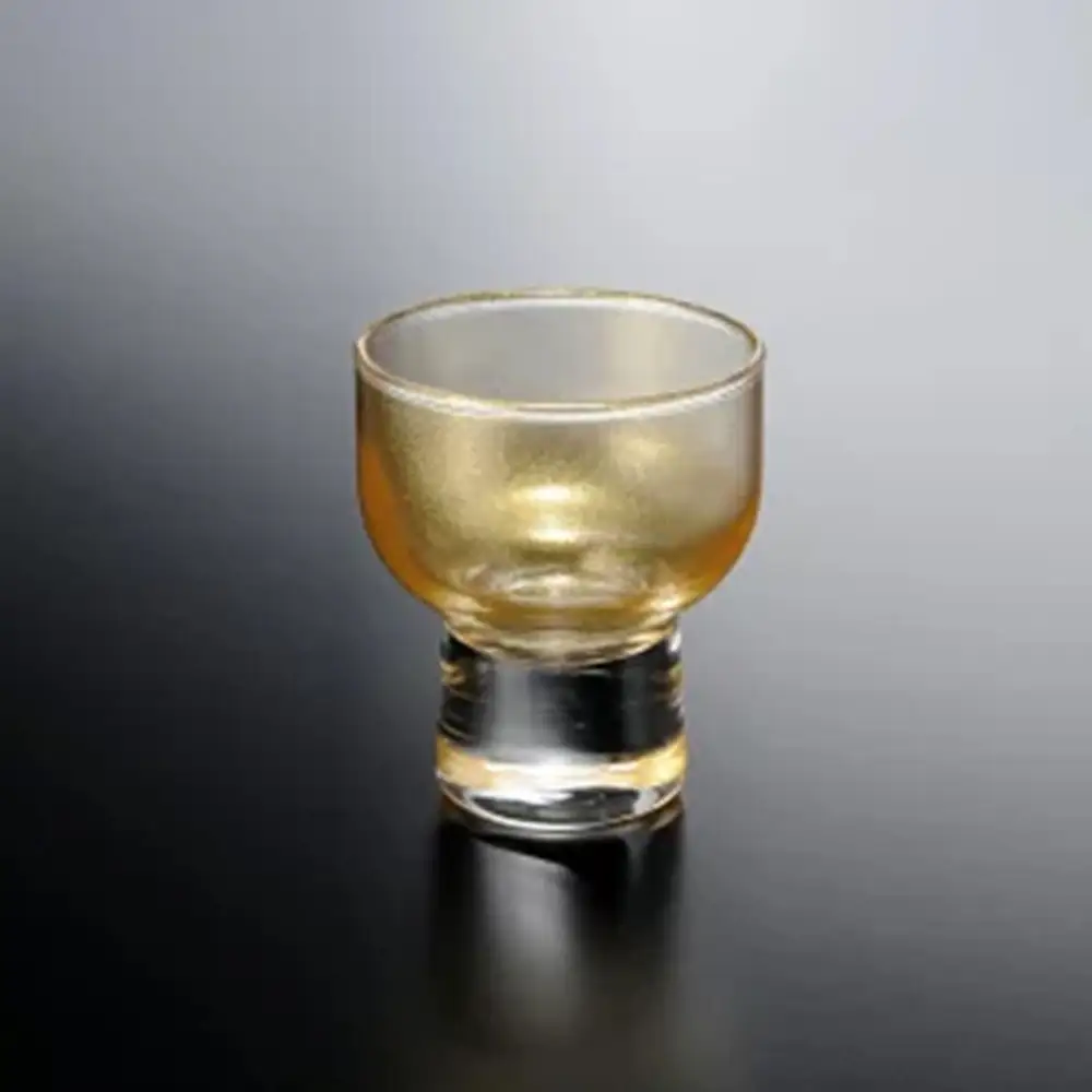 みよし漆器本舗 紀州塗り ぬりもん de Verre 盃 涼金 70ml