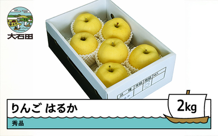  【先行予約】 りんご はるか 約2kg 令和8年産 2026年産  ※沖縄・離島への配送不可 ry-rihax2000