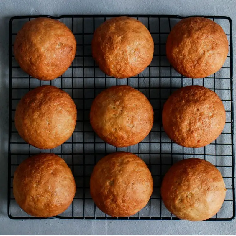 グルテンフリー/乳製品/白砂糖不使用の米粉丸パン9個セット【addk0002】