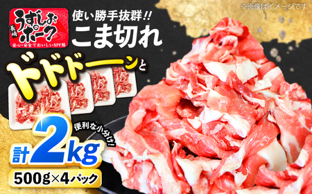 長崎うずしおポーク こま切れ 2kg CAG314 こま切れ 訳あり
