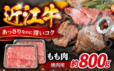 近江牛焼肉もも肉800g [AQDB020]近江牛 焼肉 牛肉