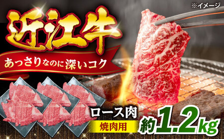 近江牛焼肉ロース1.2kg [AQDB025]近江牛 ロース 牛肉