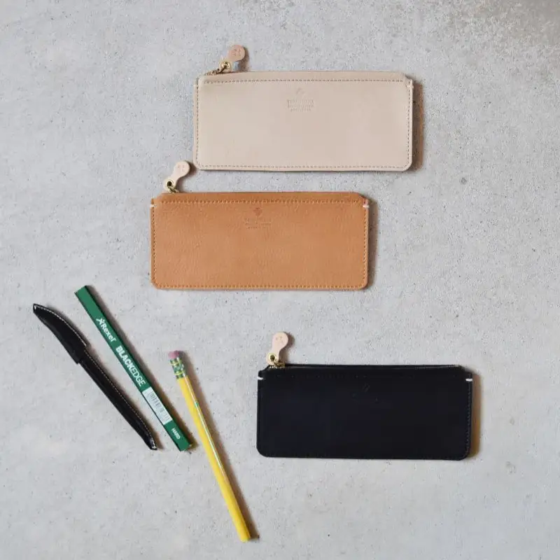 Teha’amana Square pencase Basic テハマナ スクエアペンケース　ベーシック ブラック