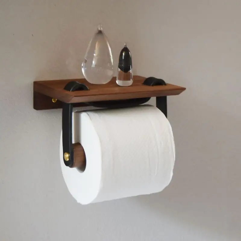 Teha’amana Toilet paper holder テハマナ トイレットペーパーホルダー ウォールナット ブラウン