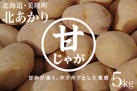 じゃがいも 【令和８年産予約受付】黒木農場 北あかり5kg じゃがいも [006-29]