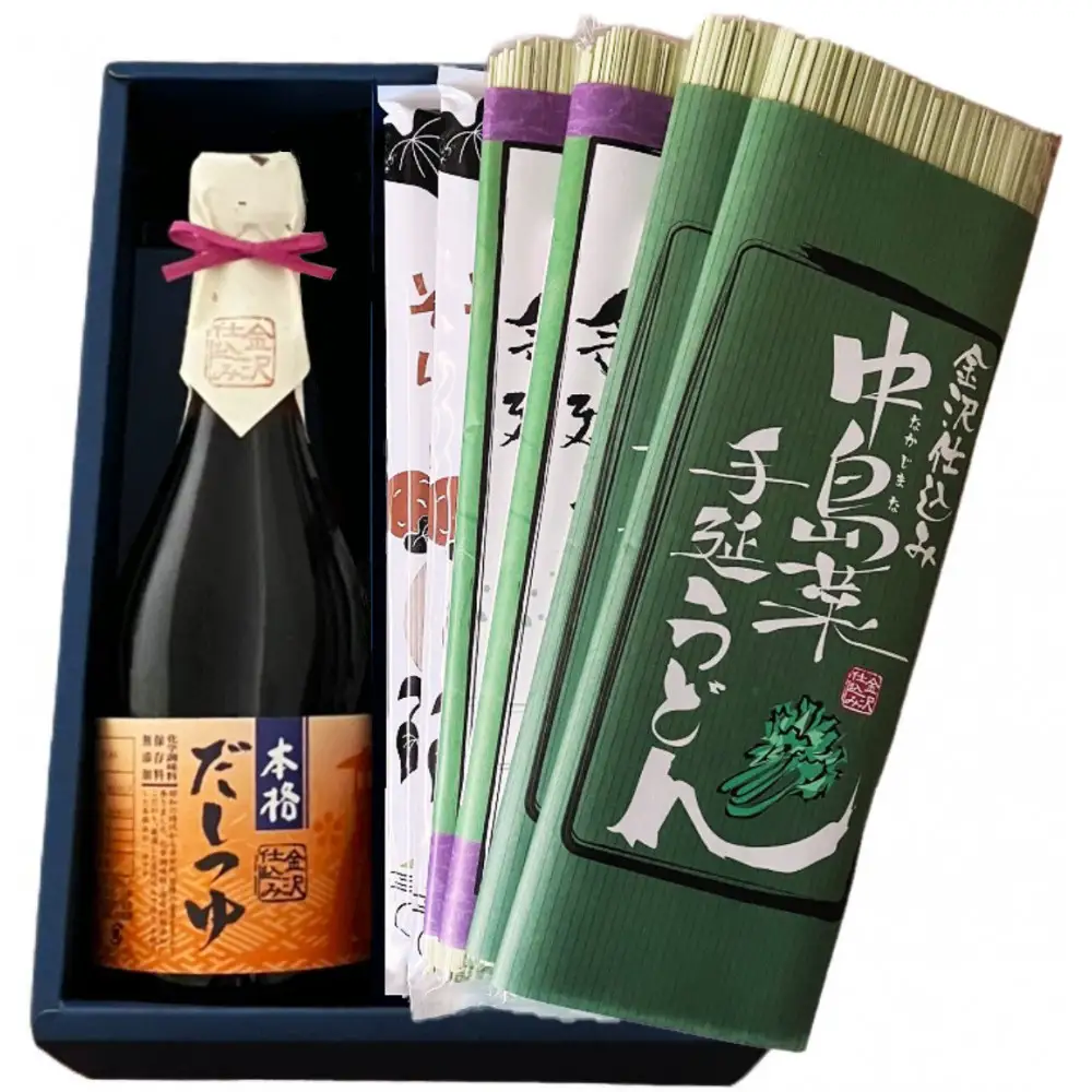 うどん・そばの詰め合わせとだしつゆのセット