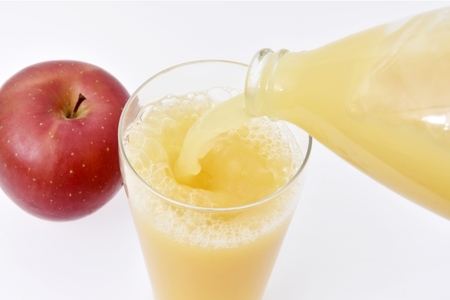 有機肥料栽培 リンゴ ジュース　１L×6本｜りんごジュース 飲料 フルーツ 林檎 果物 甘い さっぱり ジュース【012-24】