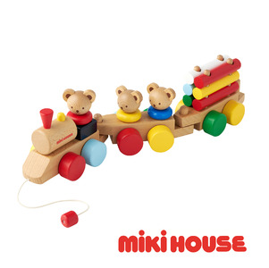 O108 ミキハウス プルトーイ【mikihouse プルトイ おもちゃ 木製 木のおもちゃ ブランド 赤ちゃん ０歳 こども ベビー ベビー用品 出産 箱 大阪府 八尾】