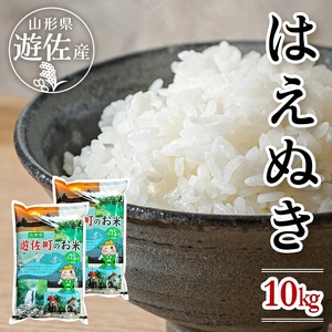 はえぬき 5kg×1袋 令和7産米 山形県遊佐産 ご希望の時期頃お届け 東北 遊佐町 庄内地方 庄内平野 米 お米 精米 白米 庄内米 ごはん ご飯 [1452R07]