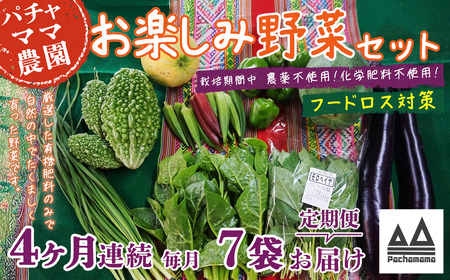 野菜 7袋 訳あり 4ヶ月 定期便 詰め合わせ お任せ 旬 野菜