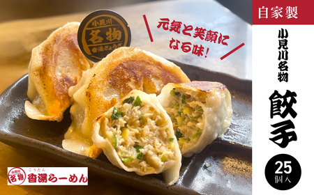 【自家製】小見川名物餃子　25個入  OGS001