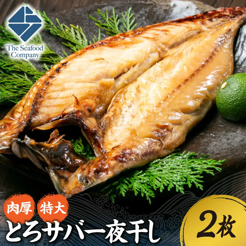 肉厚！特大とろサバ一夜干し 2枚セット とろさば