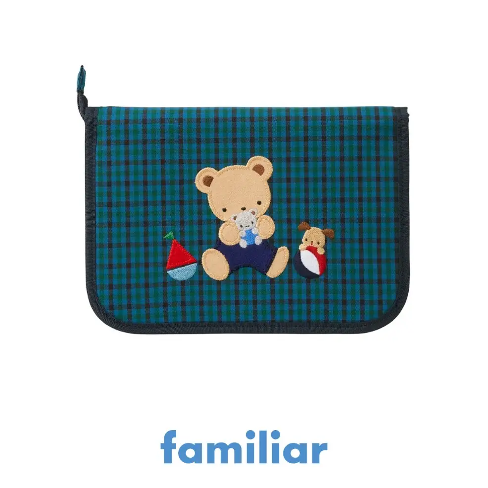 美品！familiar ファミリア2点セット80 ギフトセット（タオルハンカチ2枚・マスコット）｜ファミリア公式