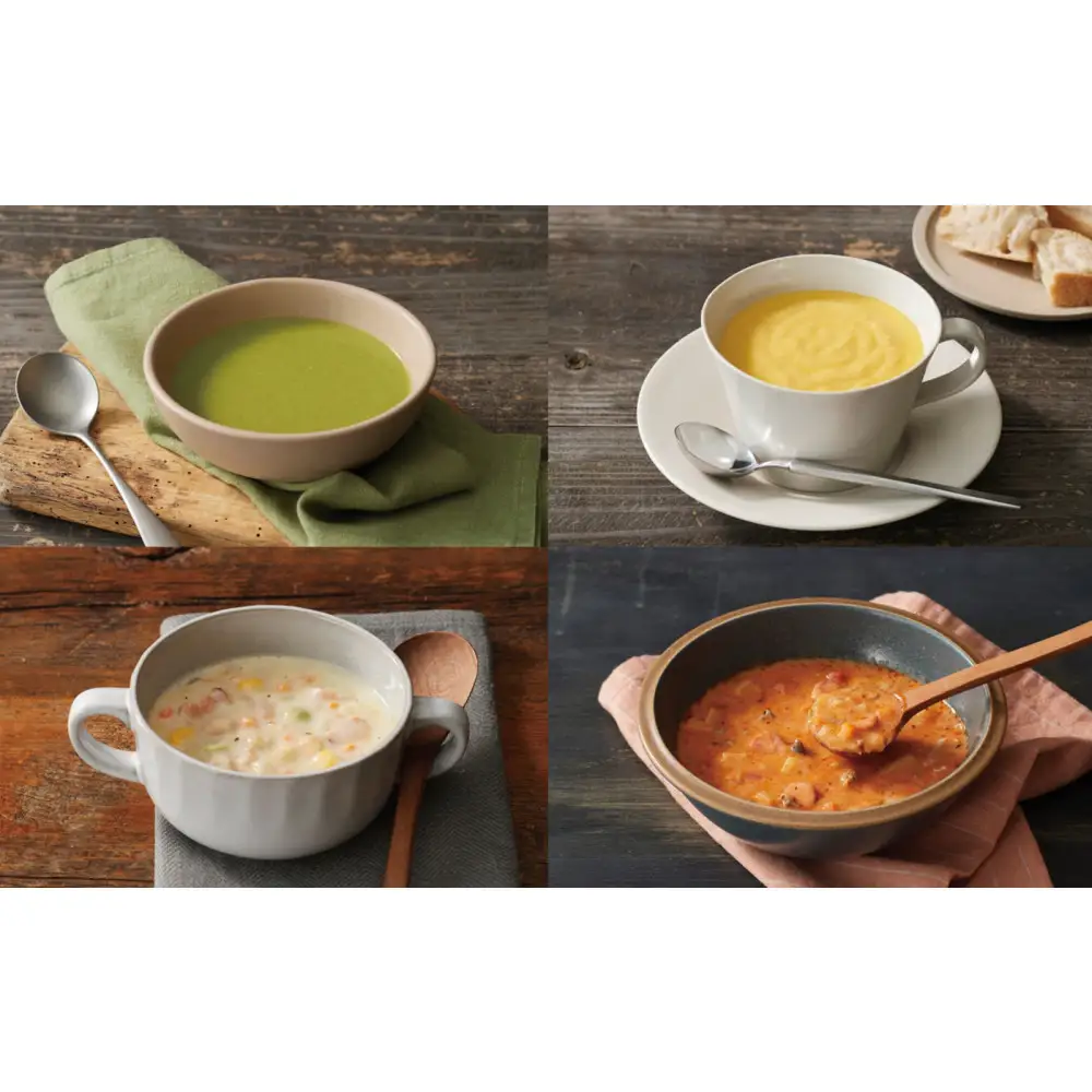 RFFF（ルフフフ）スープ＆ポタージュ4種セット