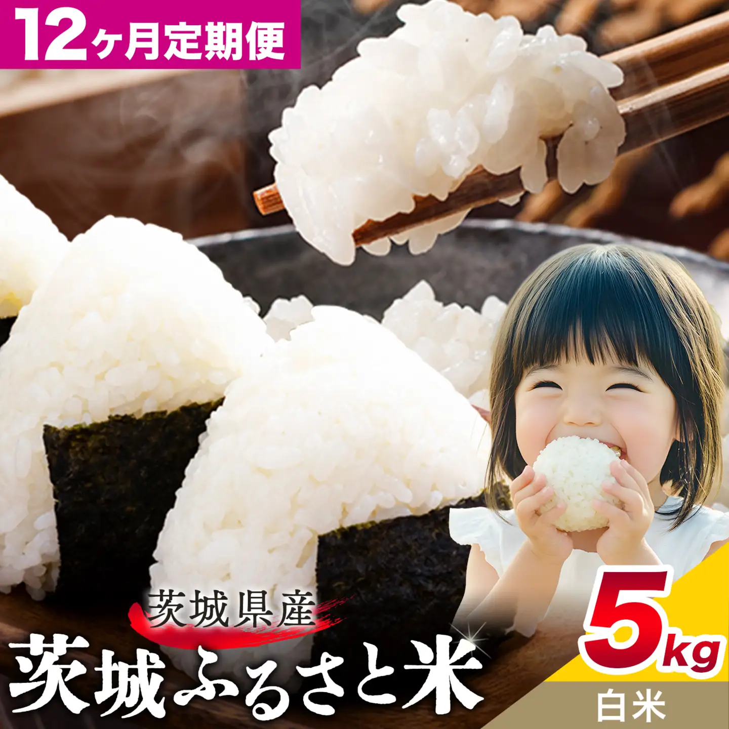 米5kg白米12回定期便《申込月の翌月から出荷開始》おこめ