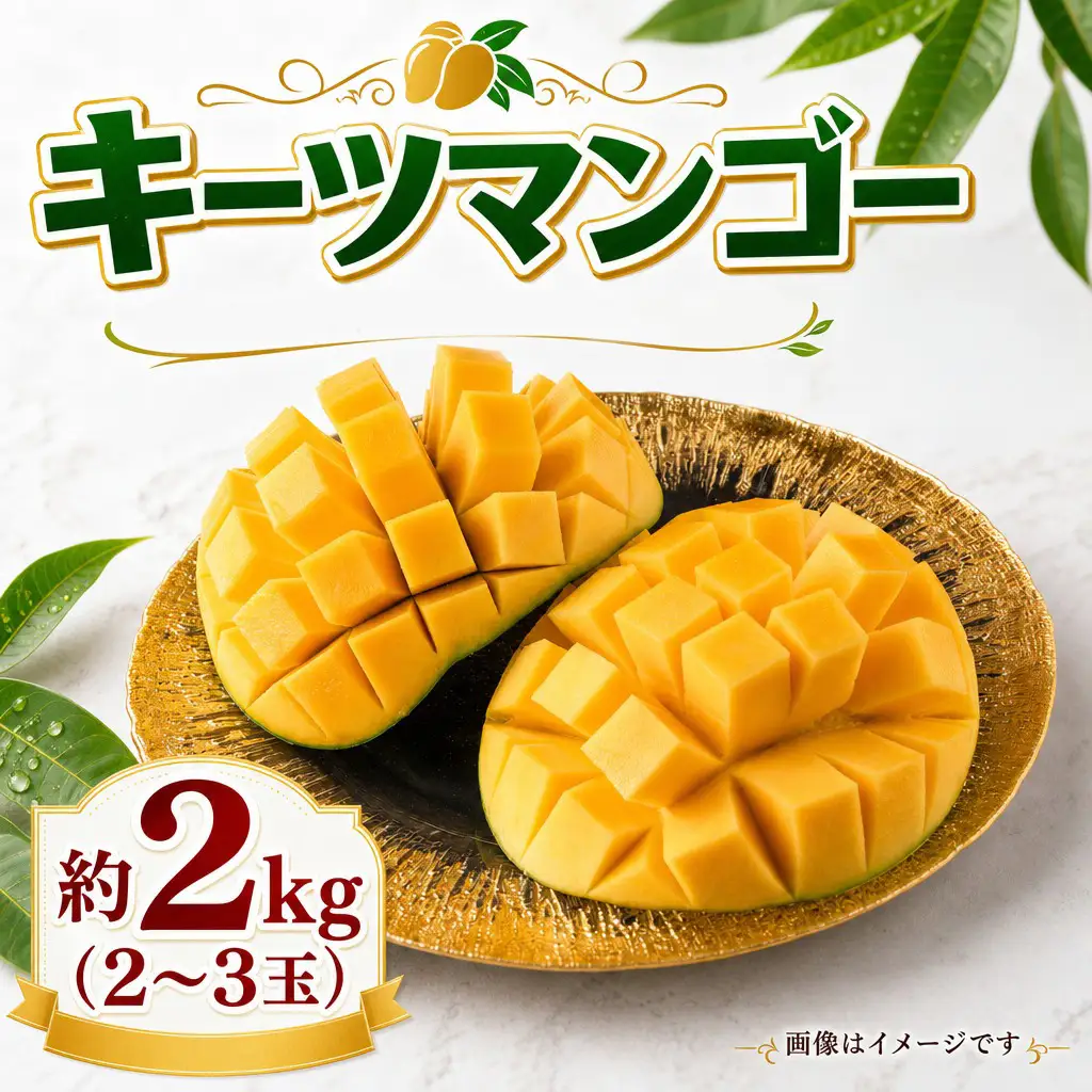 キーツマンゴー 約2kg（2～3玉）完熟マンゴー  幻の果実
