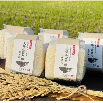 【特別栽培米】令和7年産【無洗米】久保山百年米 真空パック (2合 300g×5袋) 計1.5kg ギフトにオススメ!【無洗米 お米 米 ご飯 ごはん ブランド 元気つくし 夢つくし 小分け 福岡県 筑前町】【価格改定】