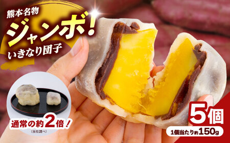 弁天堂 ジャンボ いきなり団子 約150g×5個入り 団子[AYDG001]