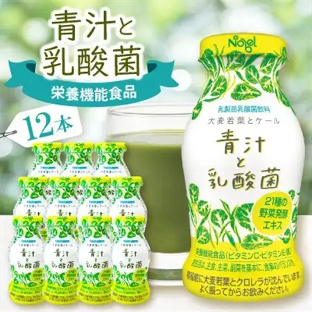 青汁と乳酸菌　12本セット【配送不可地域：離島】【1664199】