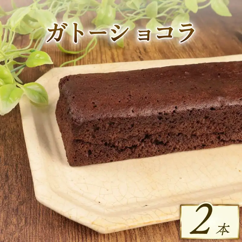 【丸ごと食べたい】窯出しガトーショコラ 2本 セット 父の日 新柳本店 sinyanagi011_01