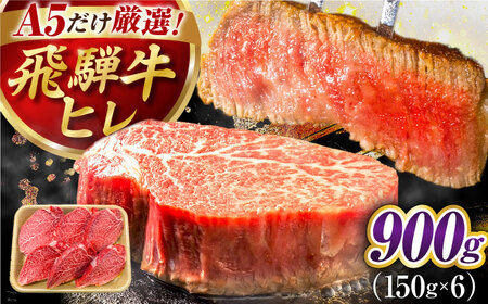 ヒレステーキ 6枚【6月発送】肉のキング[AVAG018]ヒレステーキ飛騨牛
