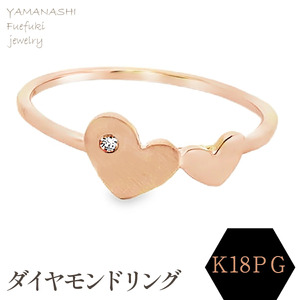 K18ＰＧ ダイヤモンドリング RADR-6162 188-090